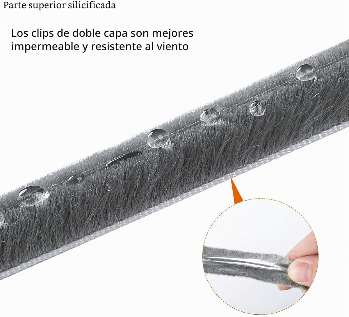 hokmly Burlete para puerta \u2013 Burlete de 16.4 ft (16 pies), bur...