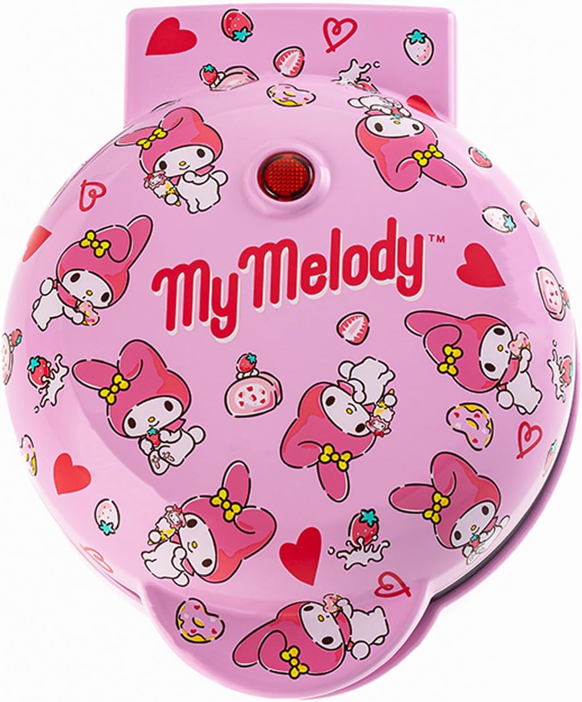 Uncanny Brands - Mini gofrera Hello Kitty My Melody - Cocina con tu...