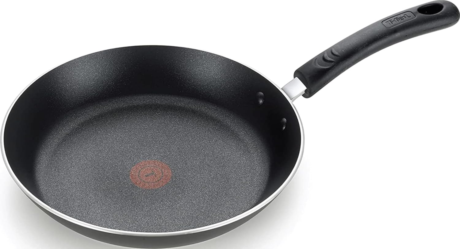 Sartén T Fal, Antiadherente, Negro | Apto para horno hasta 400 F, i...