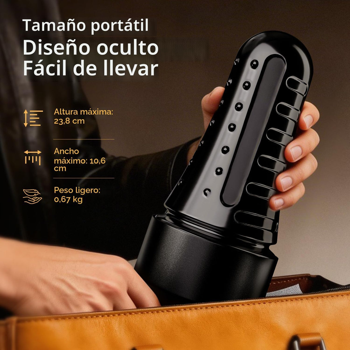 Masturbador anal masculino realista de bolsillo, vagina, trasero te...