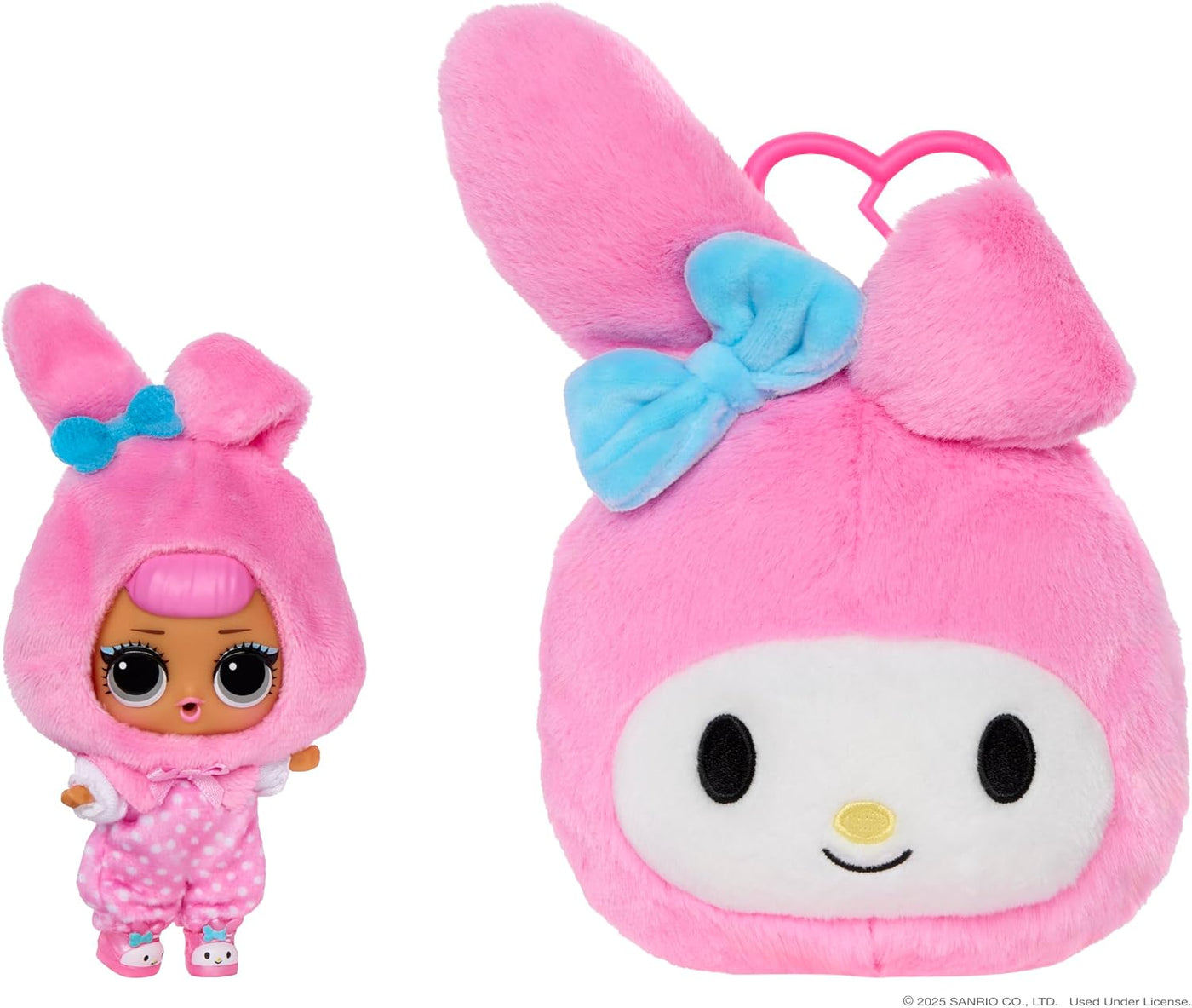 LOL Surprise Loves Hello Kitty and Friends - Peluche reversible con...