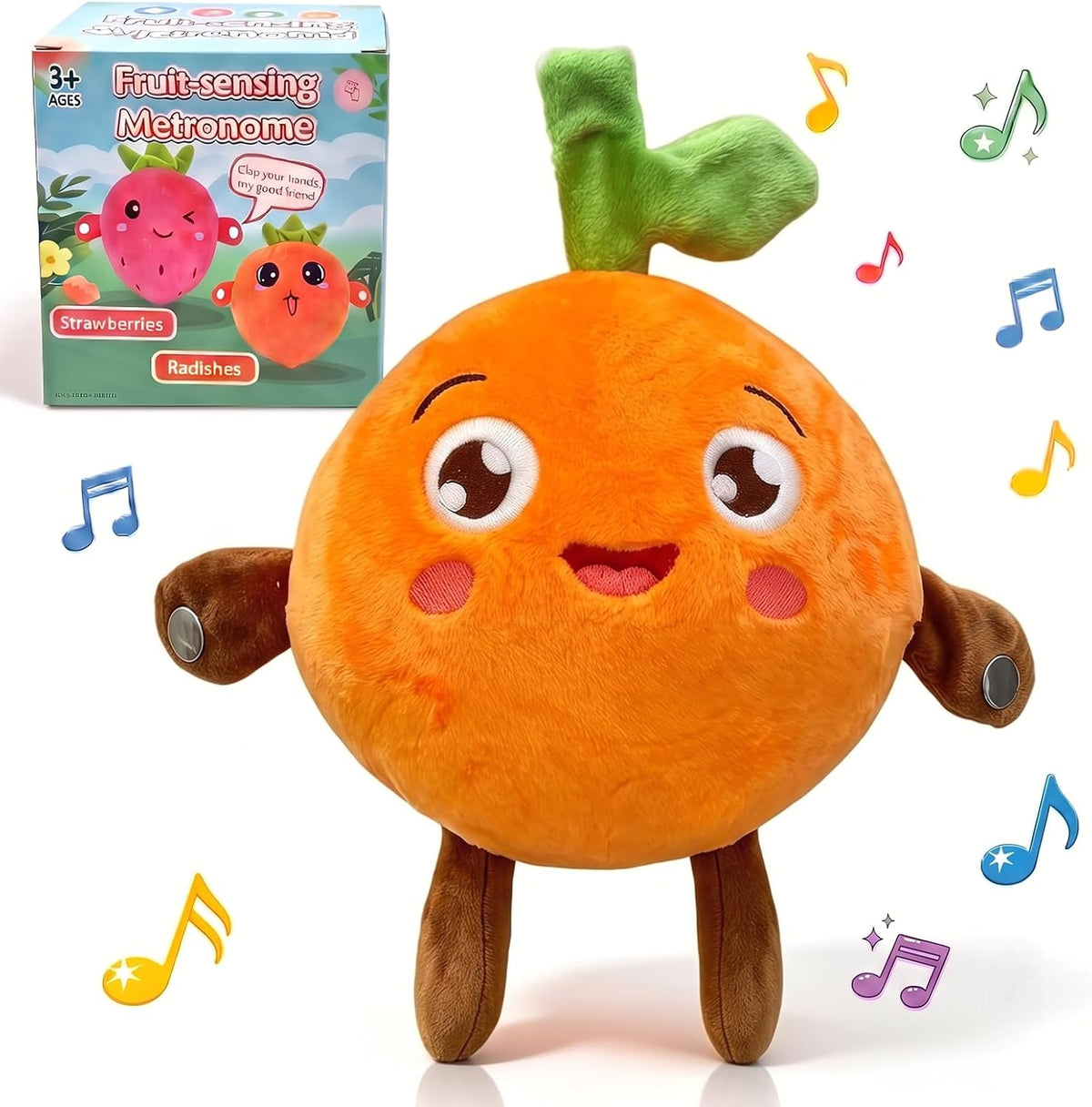 EASYFORALL Juguetes sensoriales musicales Juguete de peluche musica...