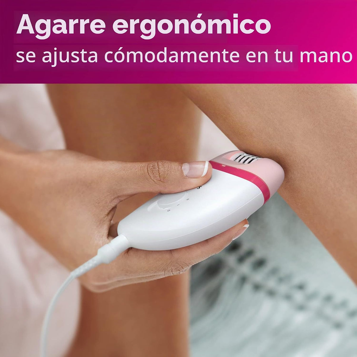 Philips Beauty Satinelle Essential - Depiladora compacta para mujer...