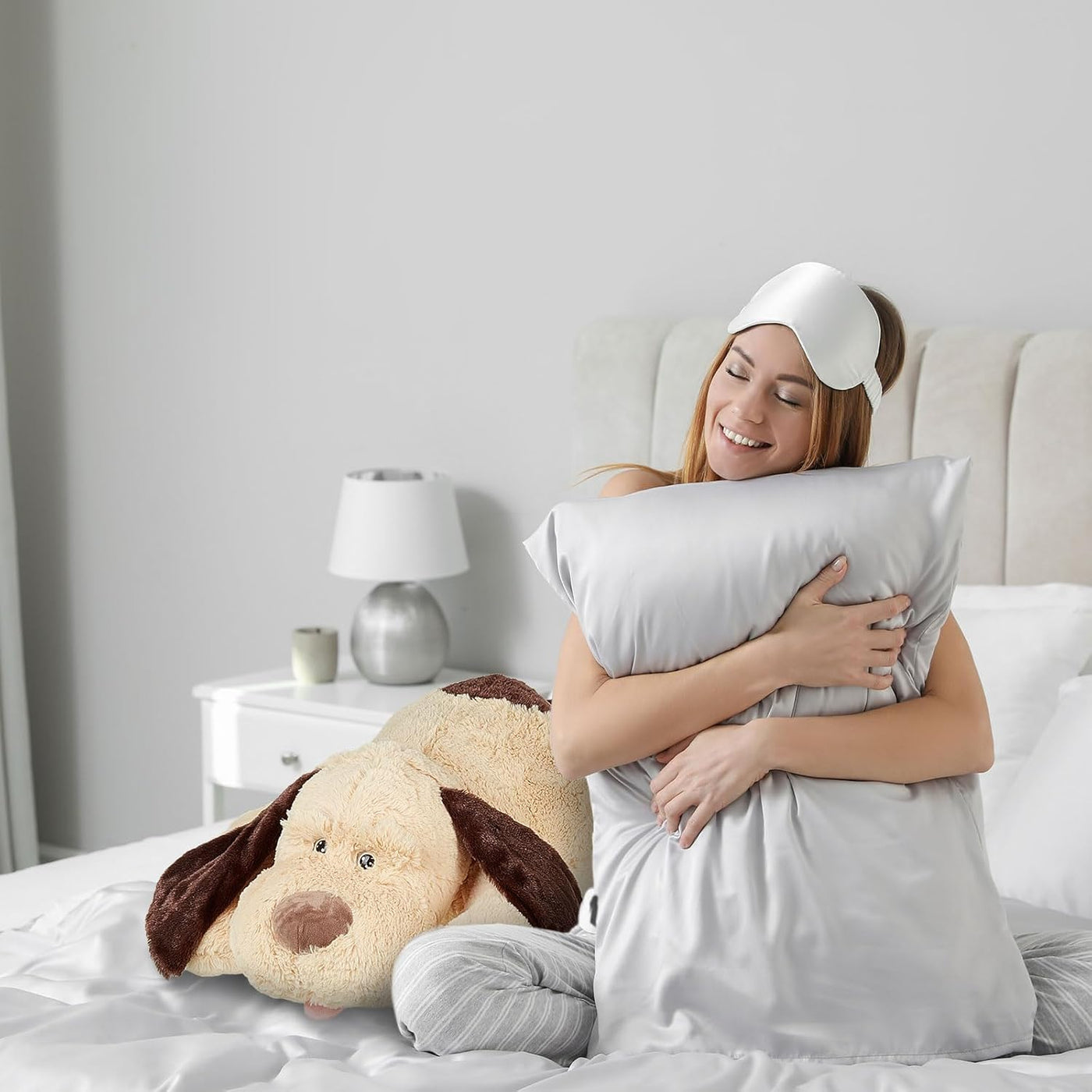 Juexica - Animal de peluche gigante de 31 pulgadas, marrón claro |...