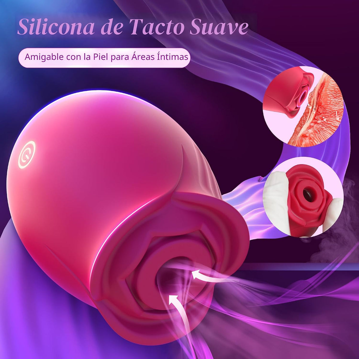 Rose Toy - Juguetes sexuales para mujer, vibrador, AI Sync para adu...