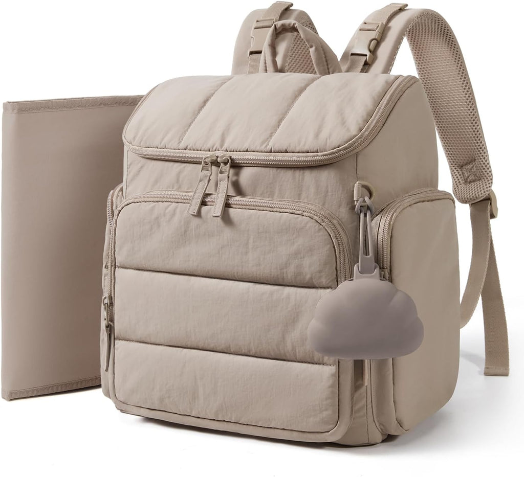 mommore Mochila para pañales, bolsa de bebé, mochila para pañales p...