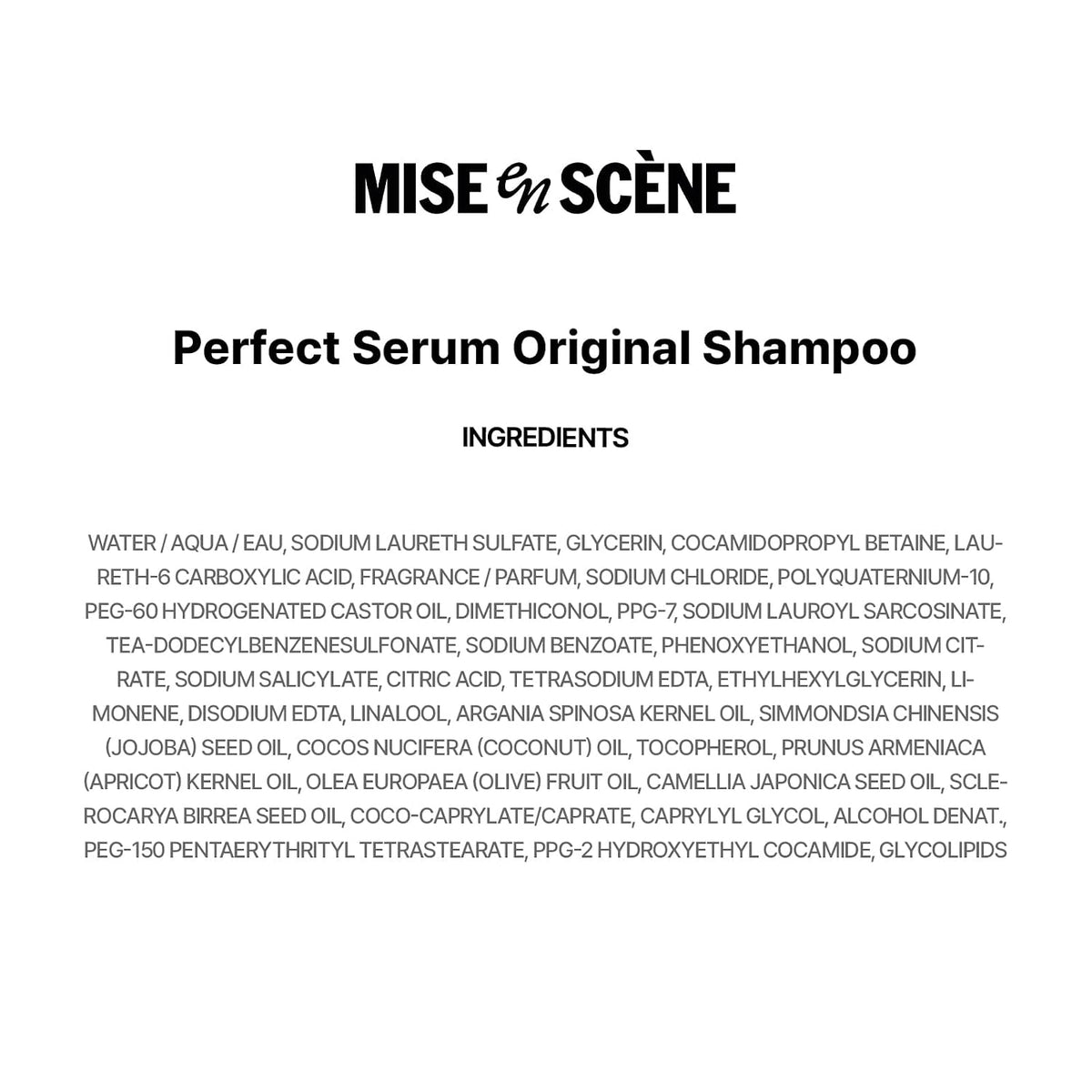 Mise En Scene Perfect Serum Kit de viaje original para el cuidado d...