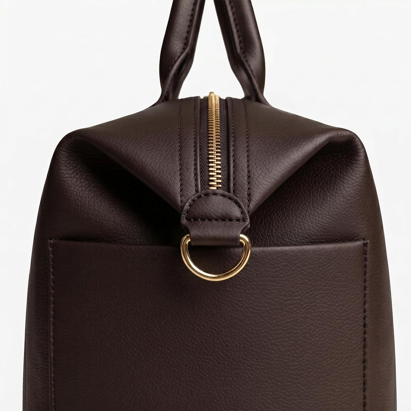 MINKARS Bolsa de pañales moderna - Bolsa de hospital de cuero vegan...