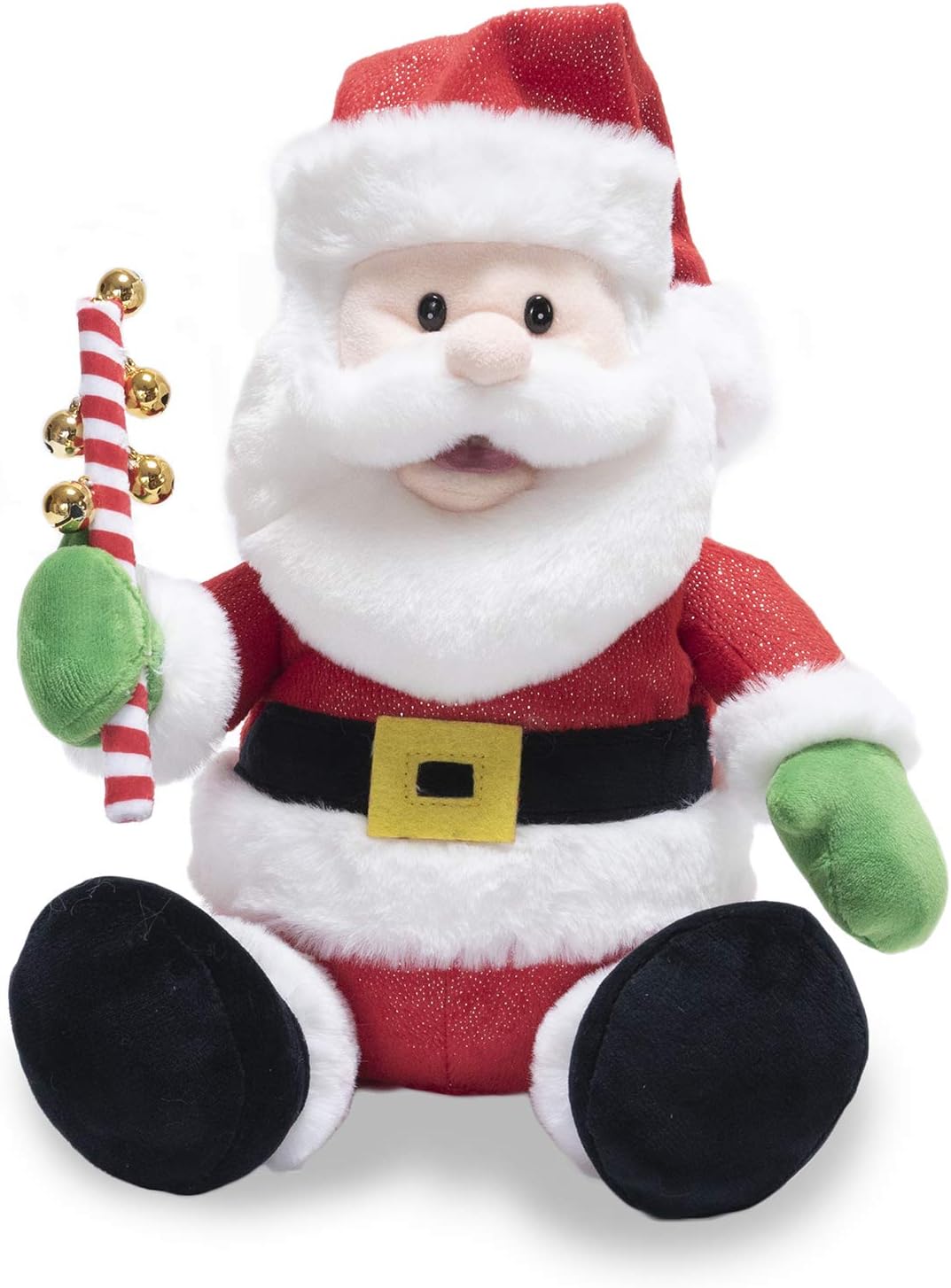Cuddle Barn Jingling Santa 11" y Carolin' Mother Goose 14&#...