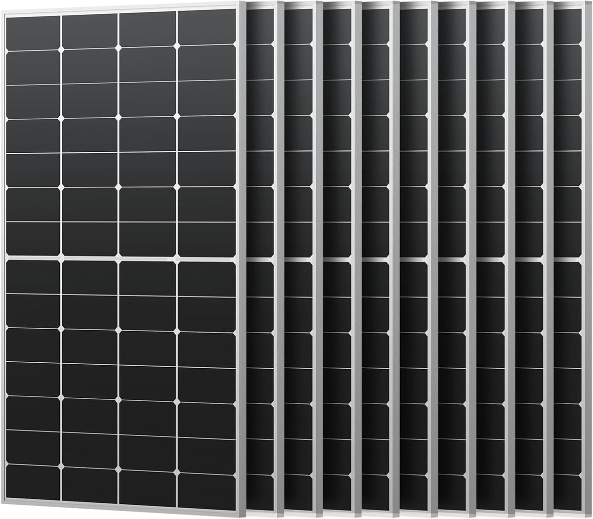 Paneles solares 225W 25,5% eficacia alta HPBC Panel solar antisombr...