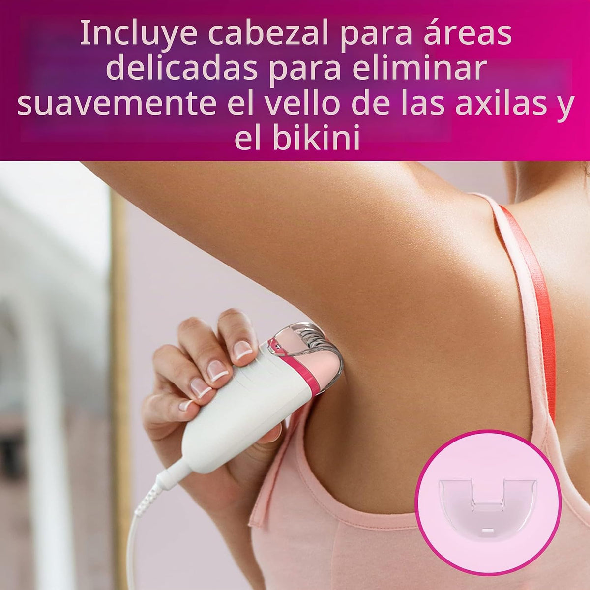 Philips Beauty Satinelle Essential - Depiladora compacta para mujer...