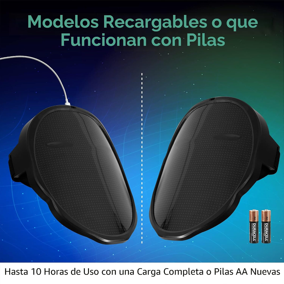 Máscara LED con luz facial, recargable, Digital, disfraz de Hallowe...
