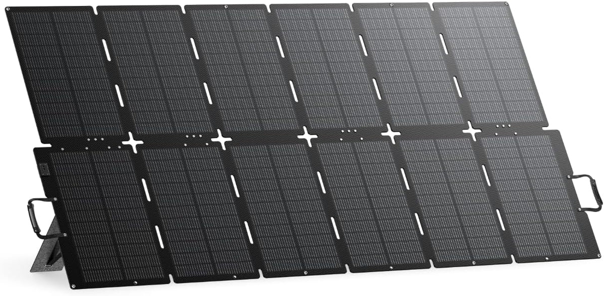 Panel solar portátil BLUETTI de 500 W, 25 % de alta eficiencia, res...