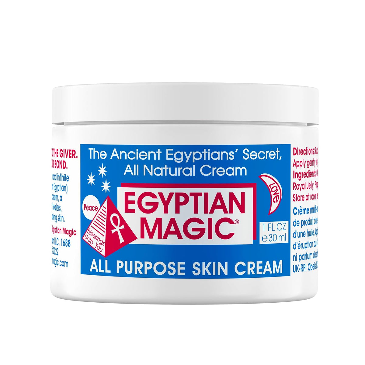Magia egipcia - Crema hidratante multiusos para rostro, cuerpo y pi...