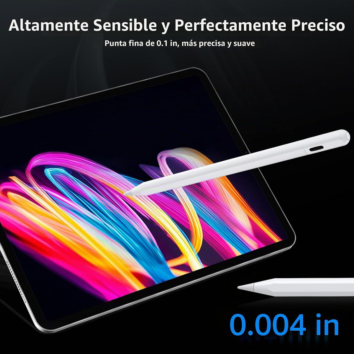 Tresoba Lápiz digital para iPad FindMy compatible con Apple iPad 6-...