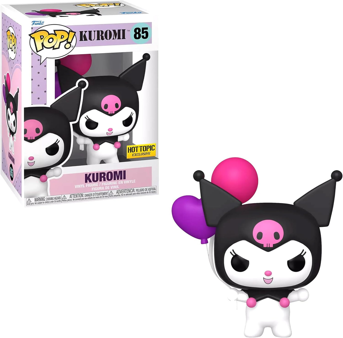 Funko Pop! Kuromi (con globos) Figura de vinilo exclusiva #85