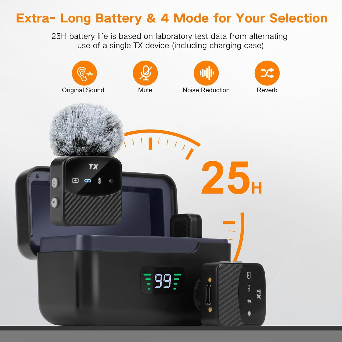 Zarcaco Kit profesional de vlogging para iPhone\/Android, trípode d...