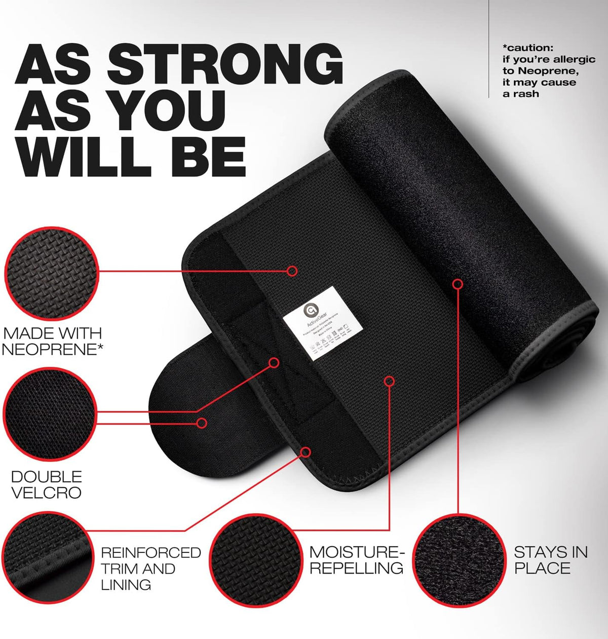 ActiveGear Entrenador de cintura para mujer