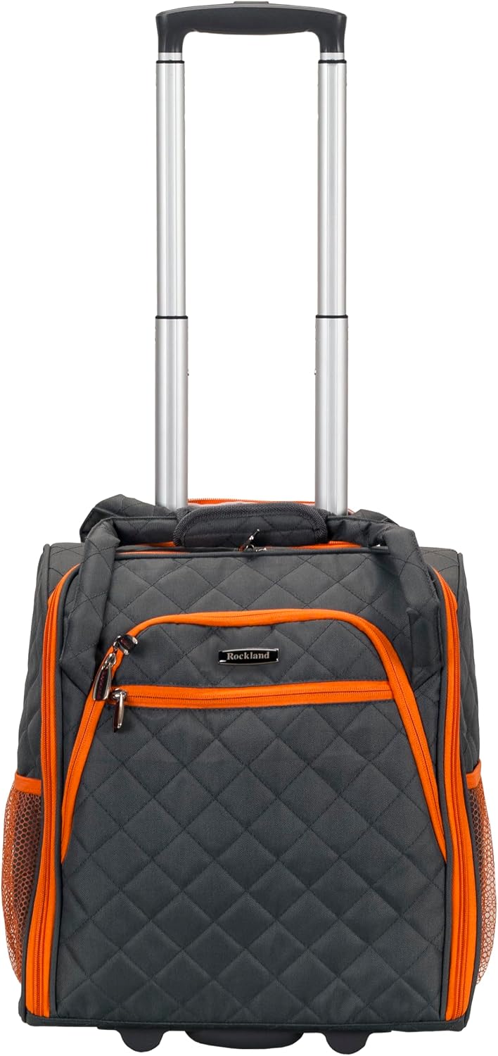 Rockland Melrose - Maleta con ruedas, de porte vertical, para caber...