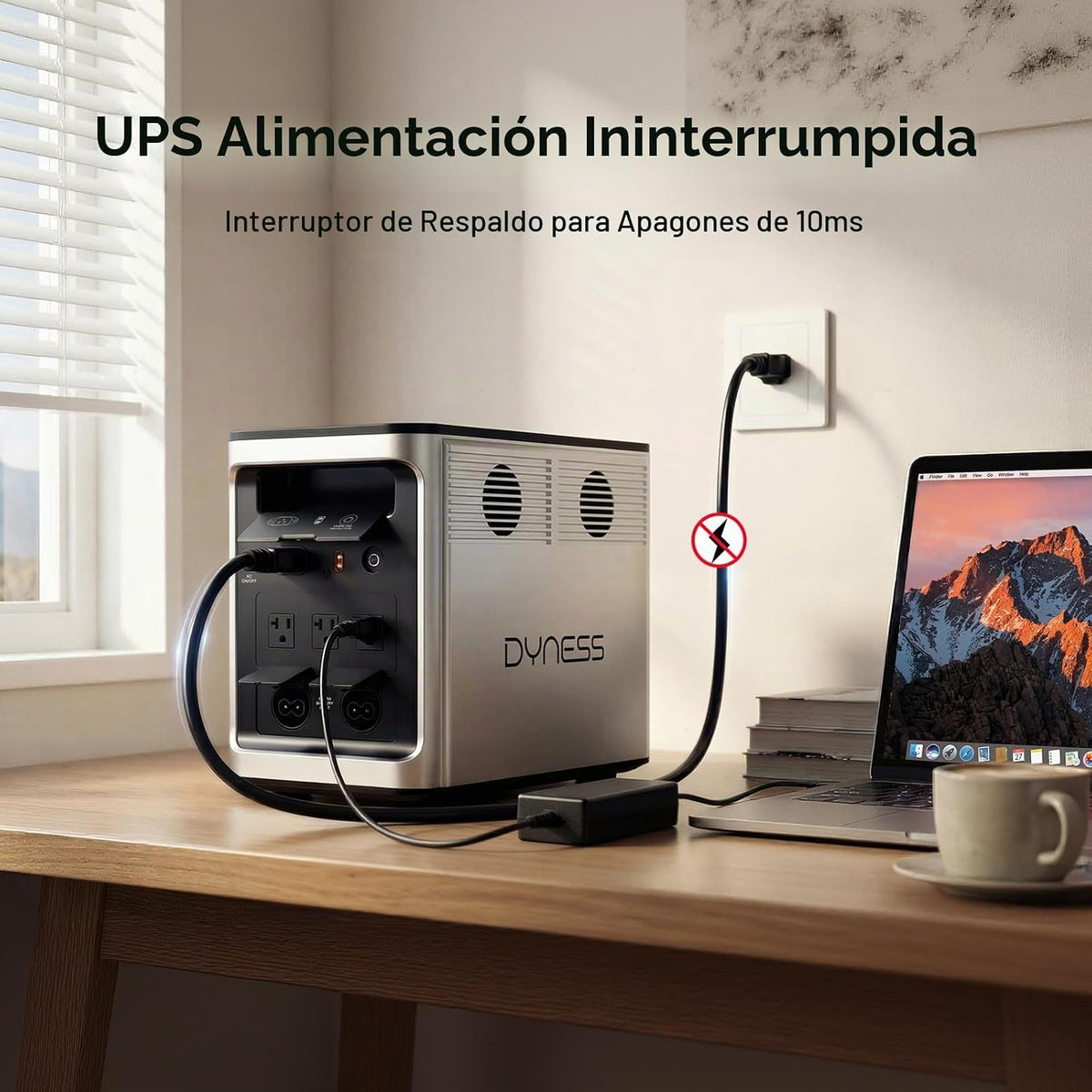 DYNESS LiFePO4 - Generador solar de 1536 Wh con panel solar plegabl...