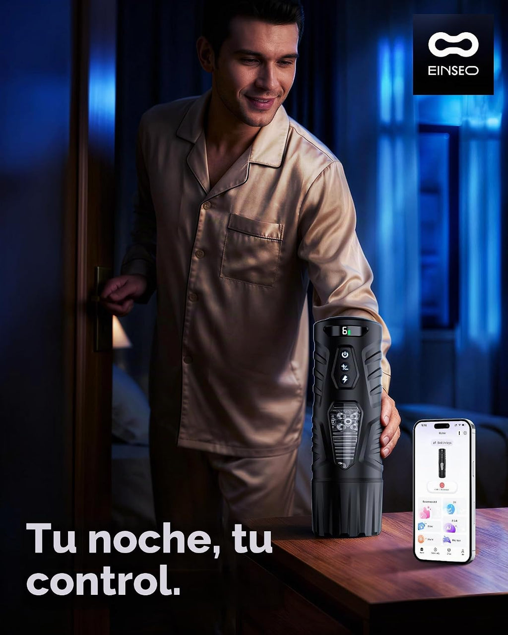 EINSEO AI Sync Masturbador Masculino Juguetes Sexuales para Hombres...