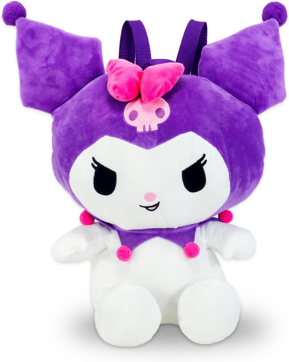 Kuromi - Juego de mochila de peluche, paquete con muñeca de peluche...