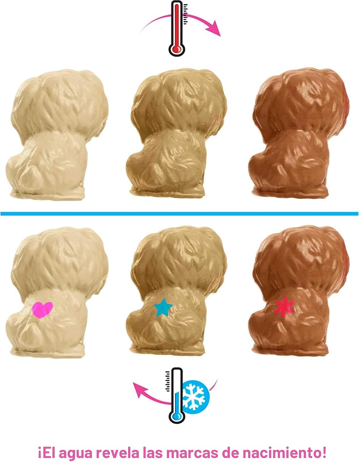 Barbie Set de muñecas y mascotas con mamá perro y cachorros | Cabel...