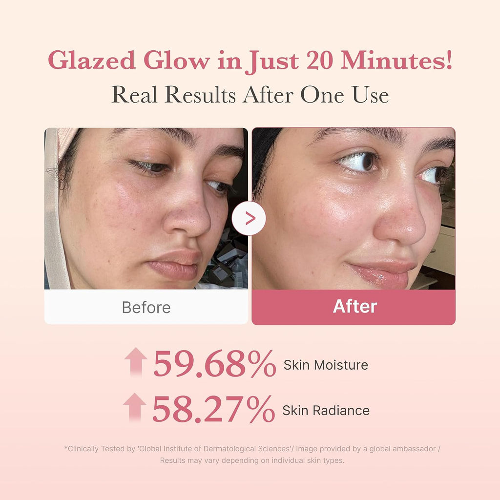 medicube Milky Collagen Double Glow Lock Duo: Máscara Envolvente de...