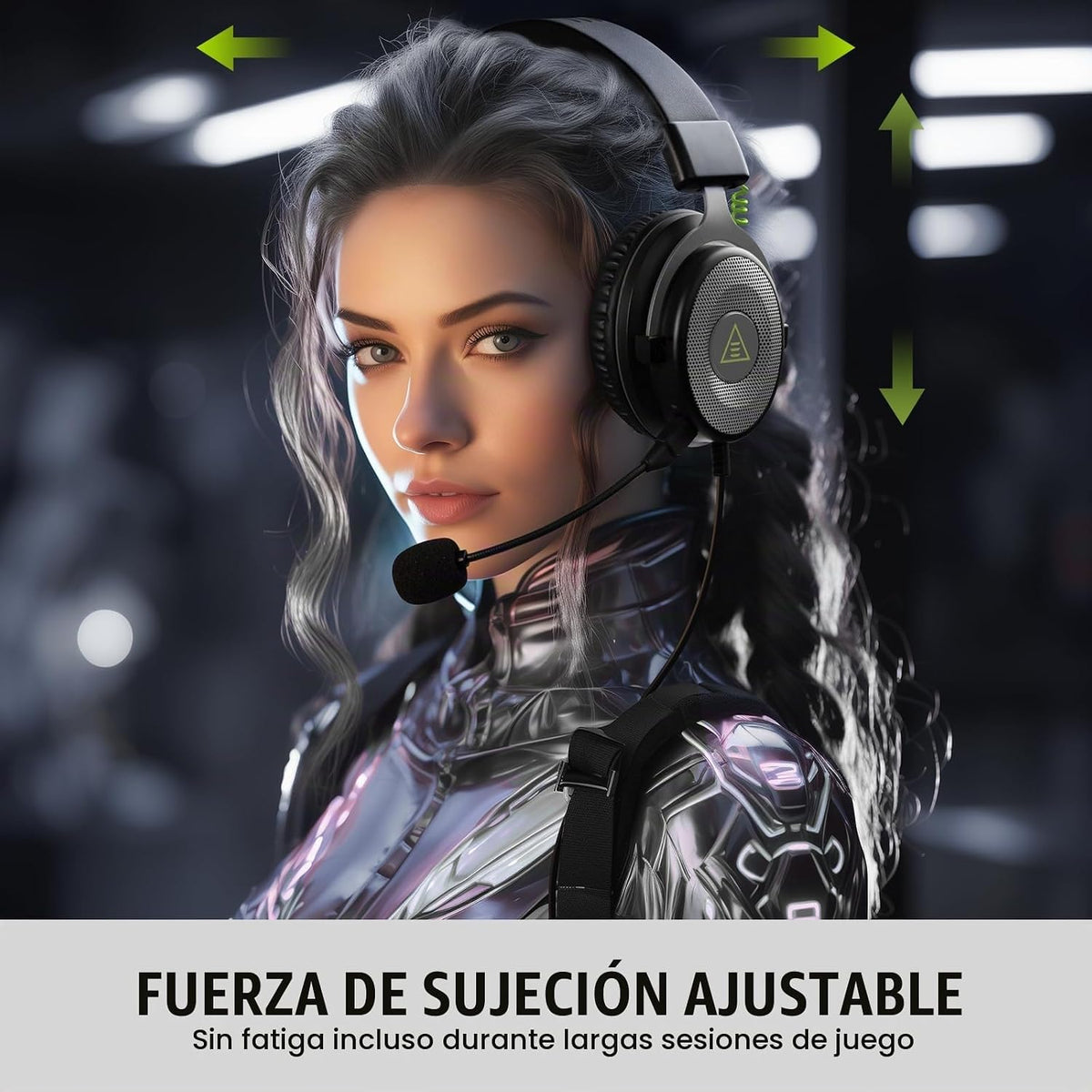 EKSA E900 - Auriculares con micrófono para PC, PS4, PS5, Xbox - Mic...