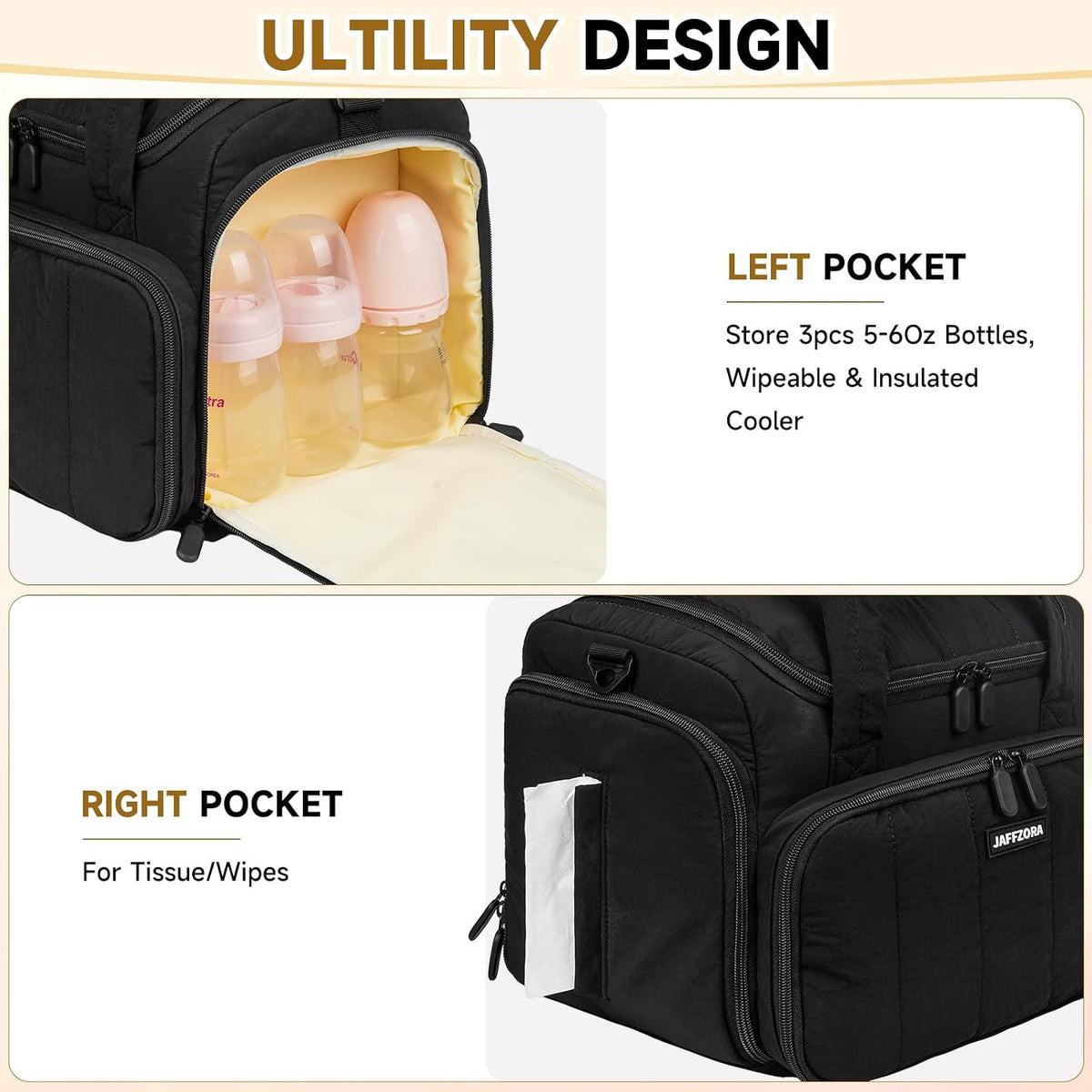 Jaffzora Bolsa acolchada para extractor de leche compatible con Spe...