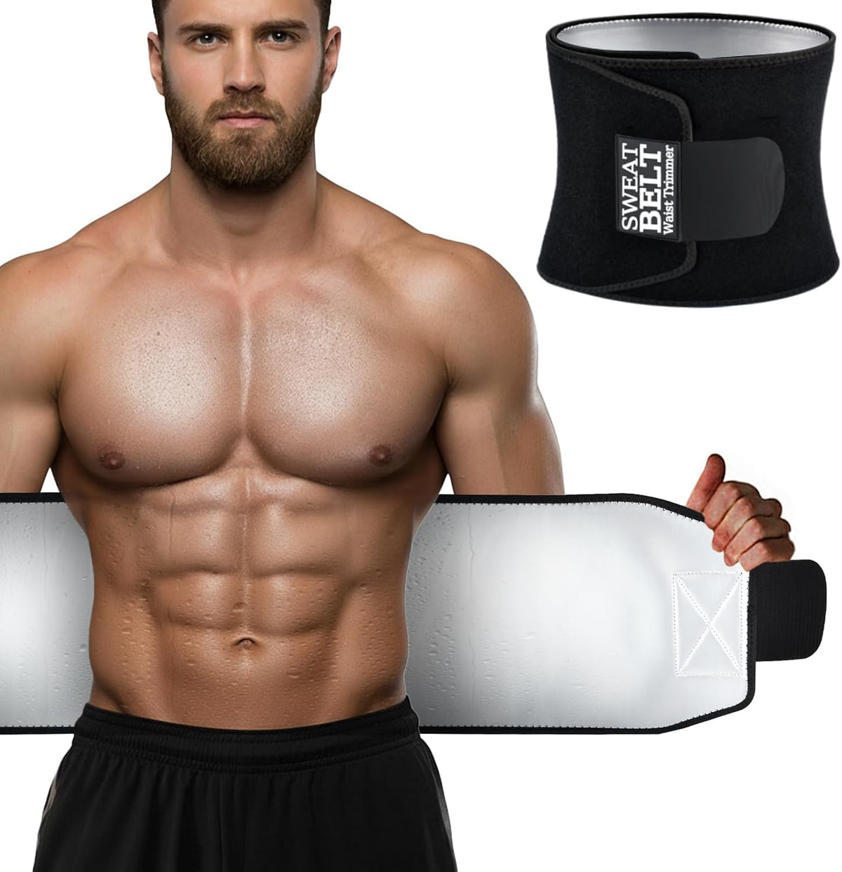 AMZBOSS Entrenador de cintura para mujeres y hombres, Entrenador de...
