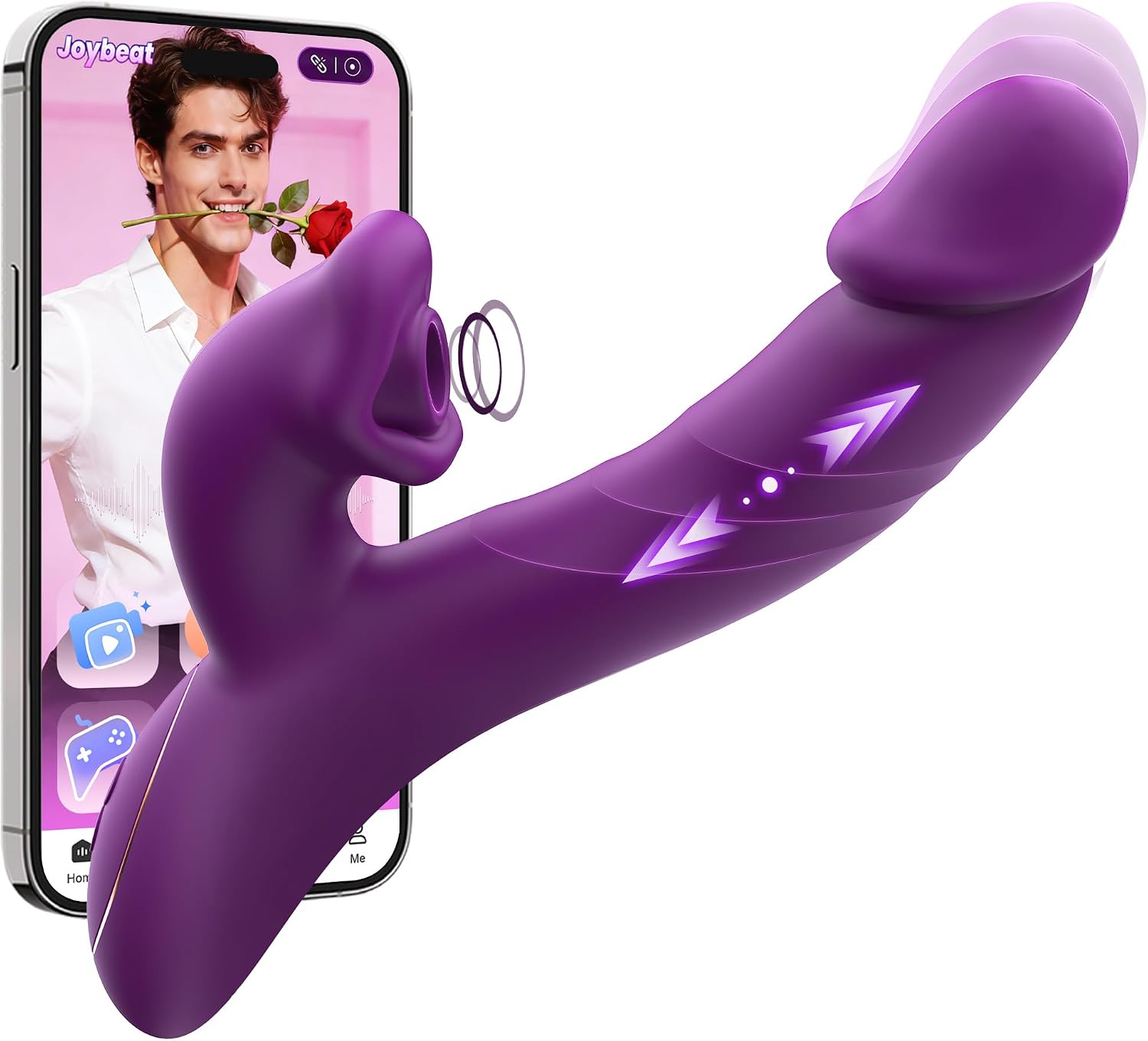 Toendi Juguete sexual con vibrador de succión, vibradores de conejo...