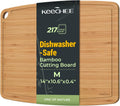 Keechee Tabla de cortar de bambú apta para lavavajillas, tabla de c...