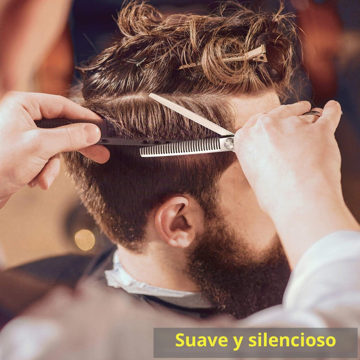 Fengliren Tijeras Profesionales de Alta Gama para Adelgazamiento de...