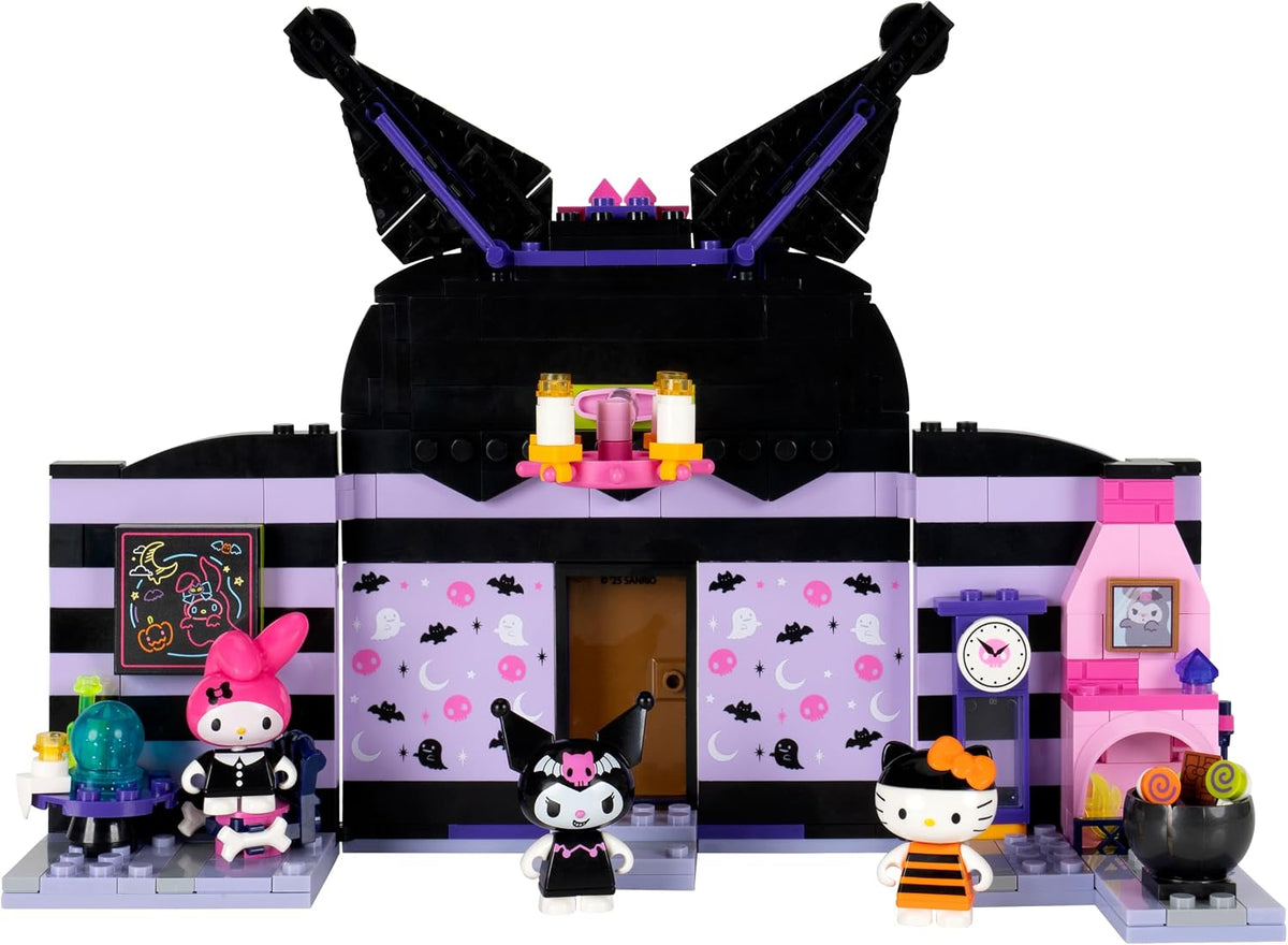 BLDR Hello Kitty and Friends Kuromi's Haunted House Building Se...