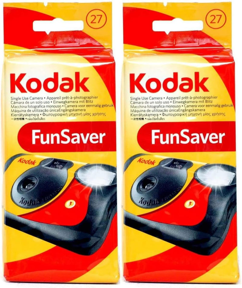 Kodak Funsaver - Cámara de película de uso único (paquete de 2) | P...