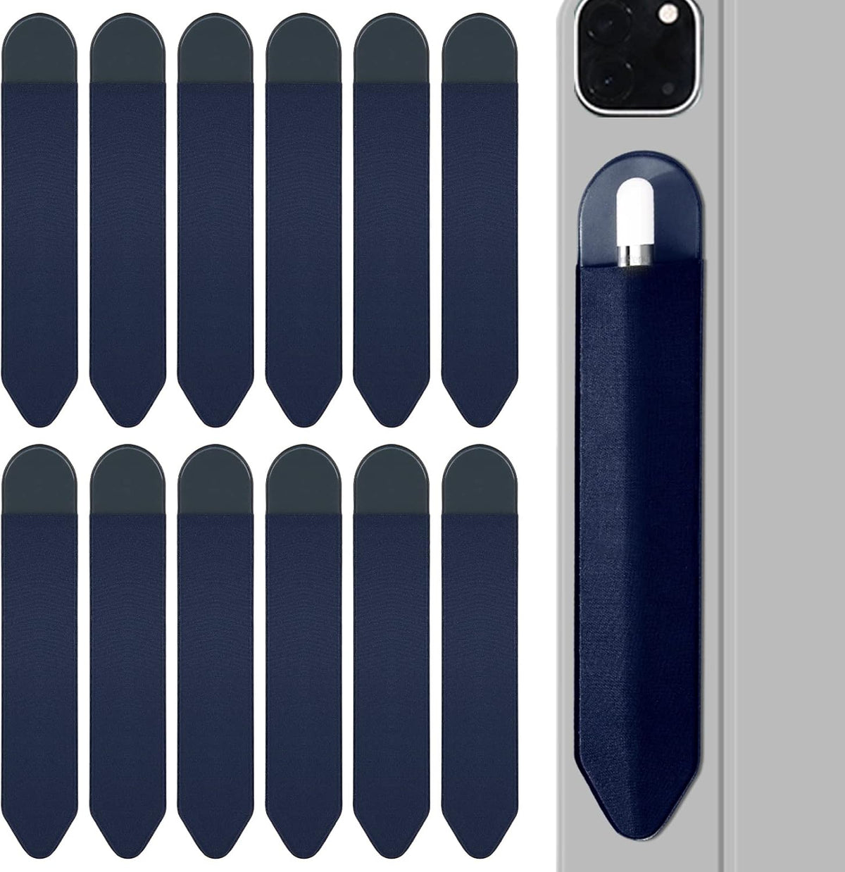 XLDLQU Paquete de 12 fundas adhesivas para lápices Apple Pencil (1ª...
