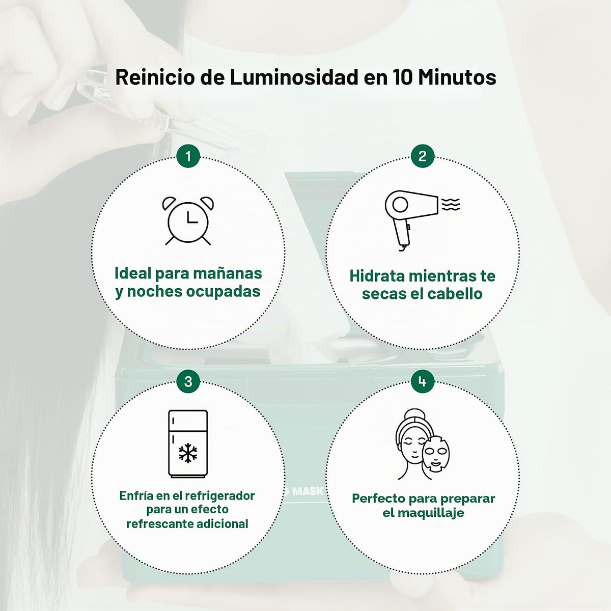 VT COSMETICS CICA Mascarilla calmante diaria, 30 hojas | Para piele...