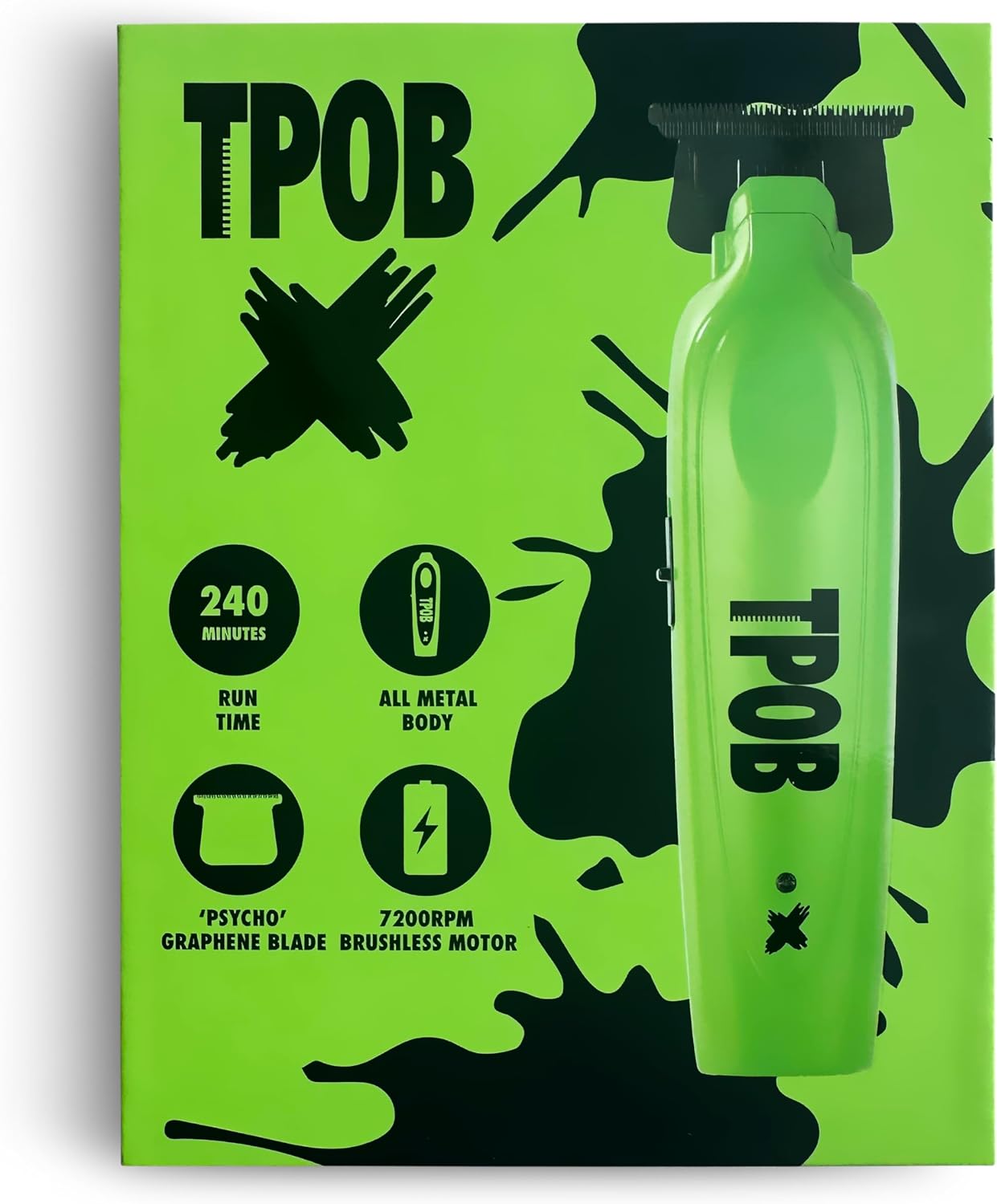 TPOB X Digital sin escobillas de 7200rpm Cortador de pelo profesion...