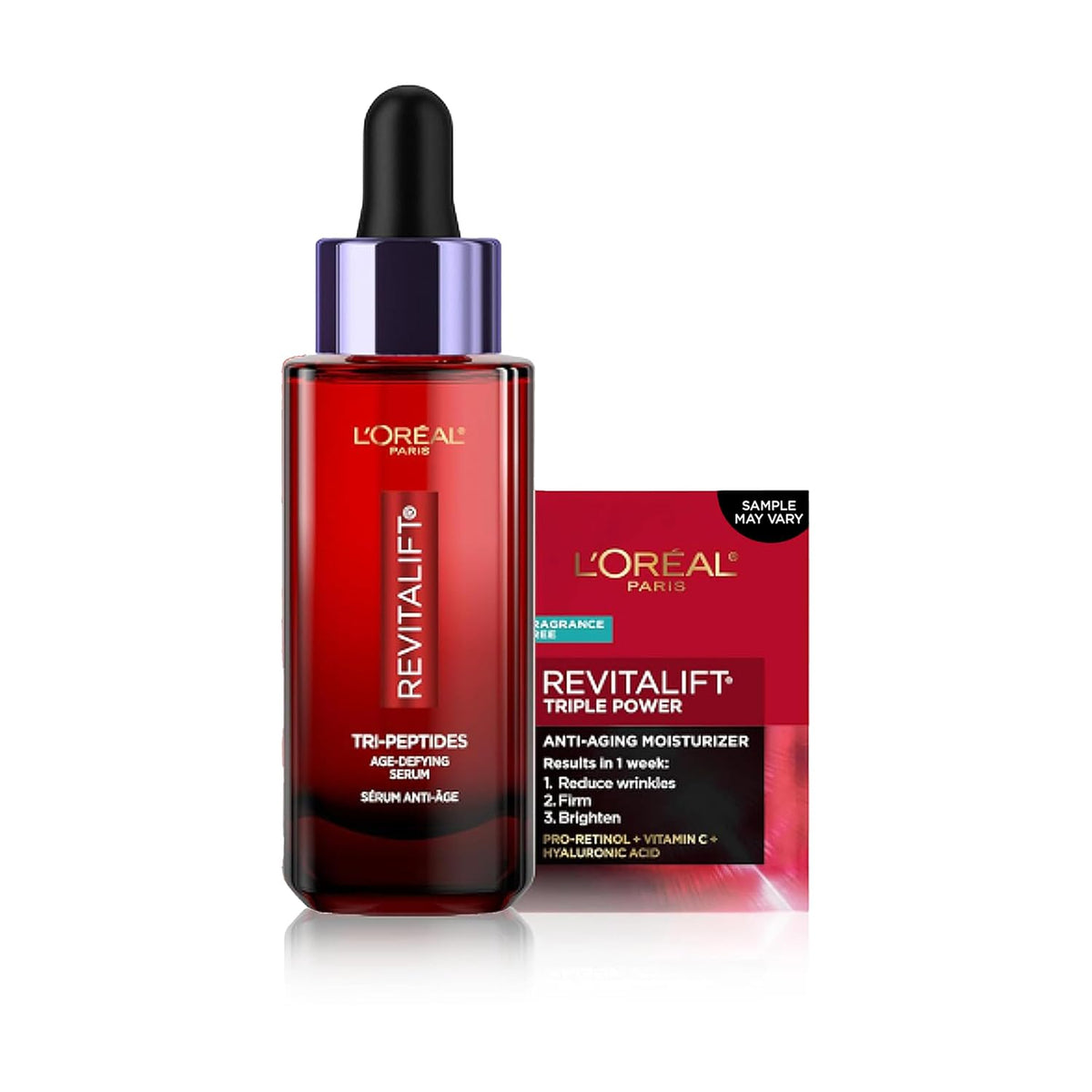 L'Oreal Paris Revitalift Triple Power - Suero facial con triple...