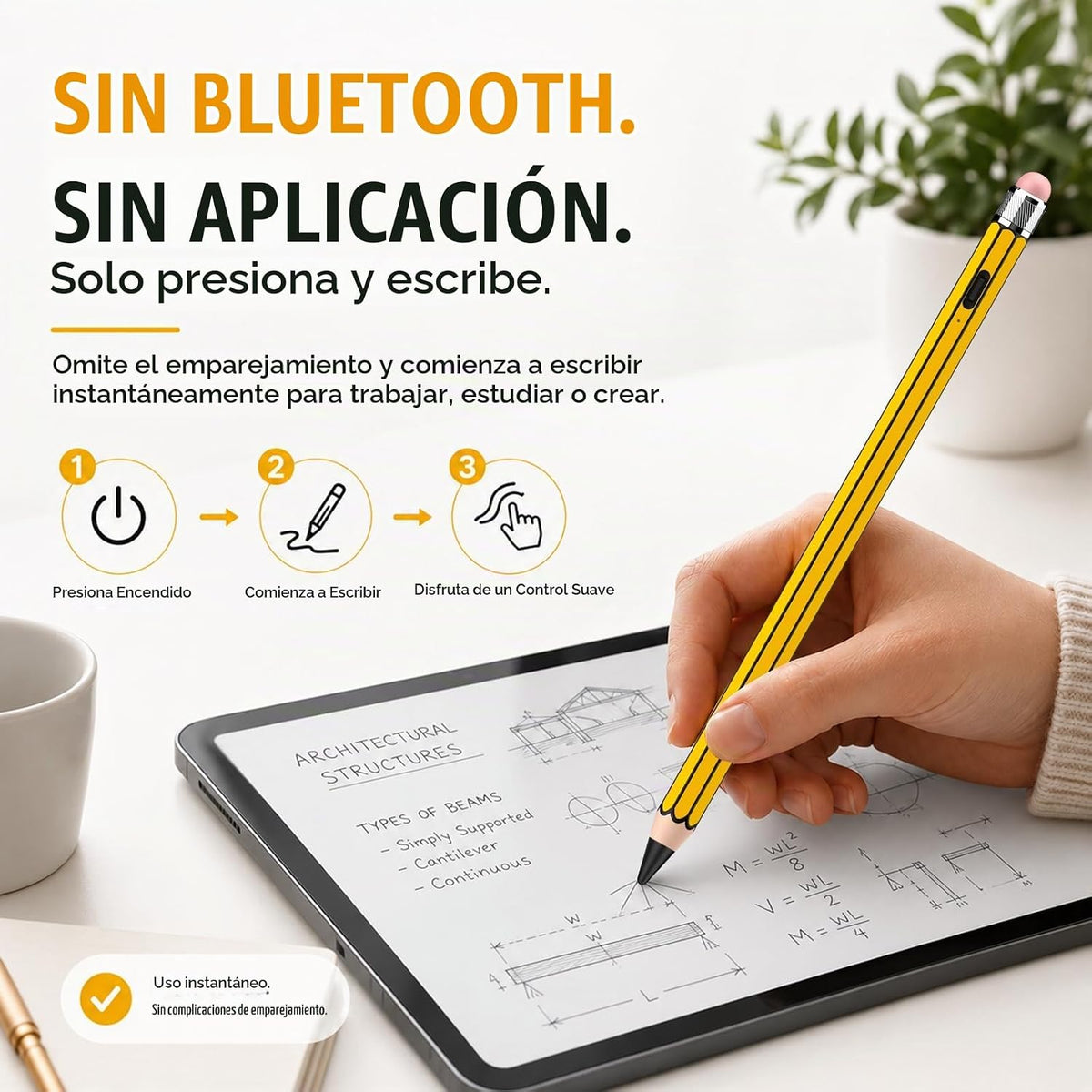 HATOKU Lápiz óptico estilo lápiz para Apple iPad 2018-2026, sin | C...