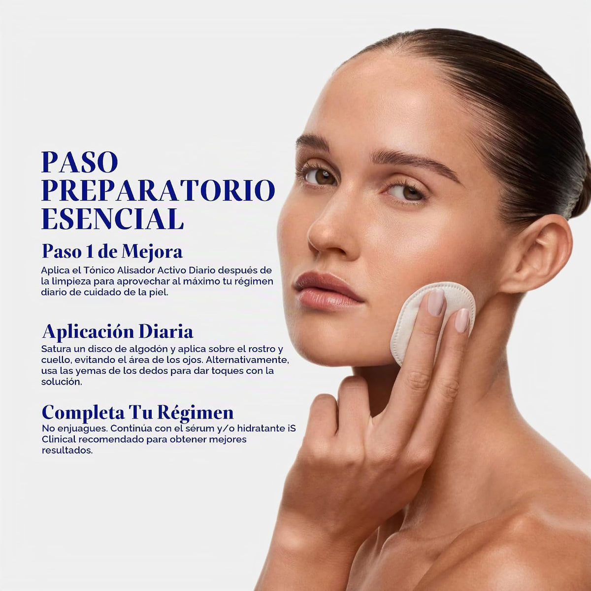 iS CLINICAL Tóner suavizante activo diario, AHA BHA Tónico exfolian...