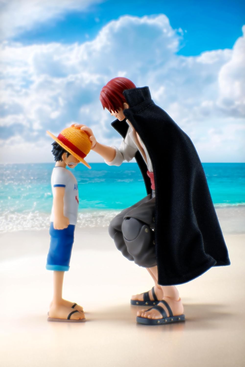 TAMASHII NATIONS - Una pieza - Shanks &amp; Monkey D. Luffy -Infanc...