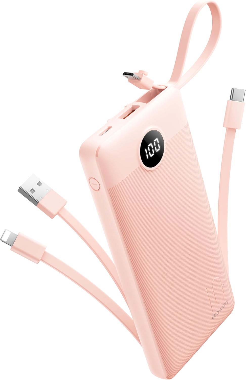 Coowisty Cargador de teléfono portátil, delgado 10000mAh Travel Ess...