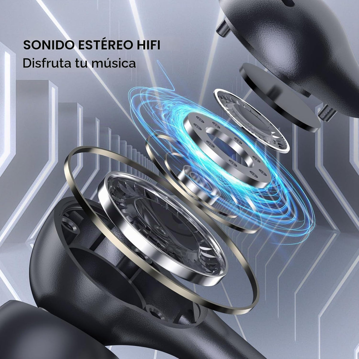 ASKUBSKU Auriculares USB con cable con micrófono para PC de 7.5 pie...