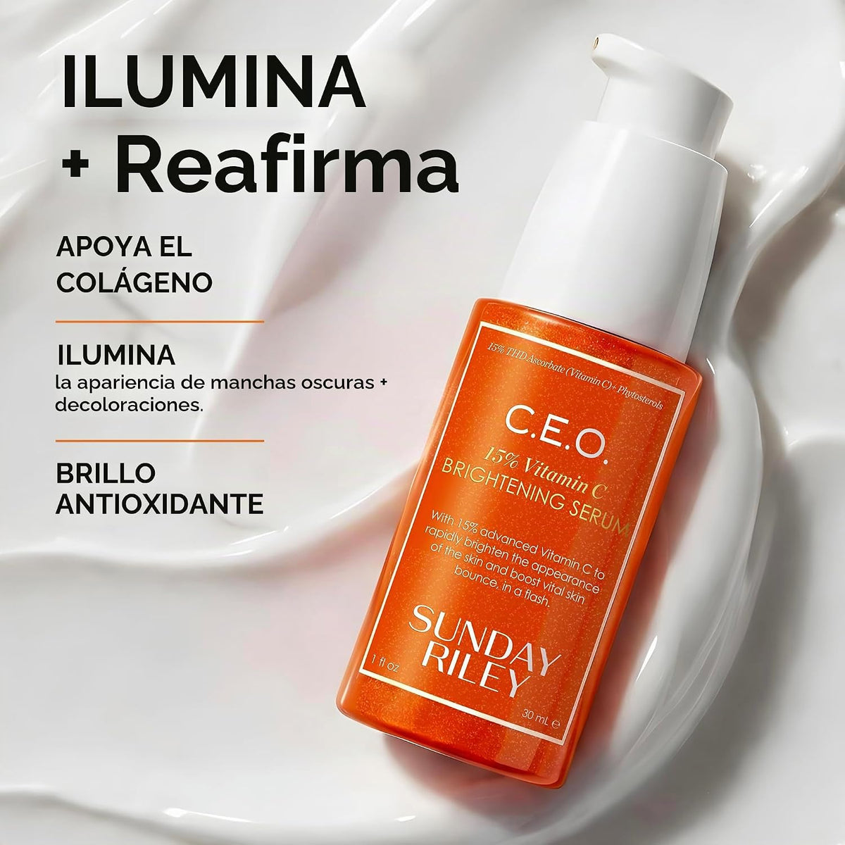 Sunday Riley - C.E.O. 15% Suero Brillante con Vitamina C