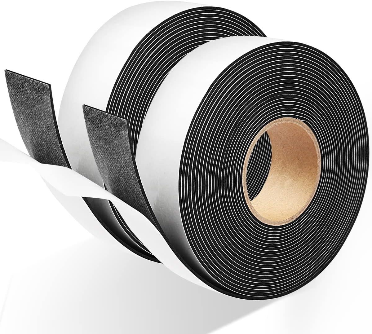 2 rollos de cinta adhesiva para sellado de puerta, 1" de ancho...