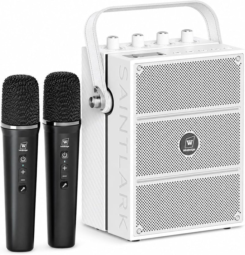 Altavoz Bluetooth 100W con 2 Micrófonos Inalámbricos S99 | Potente...