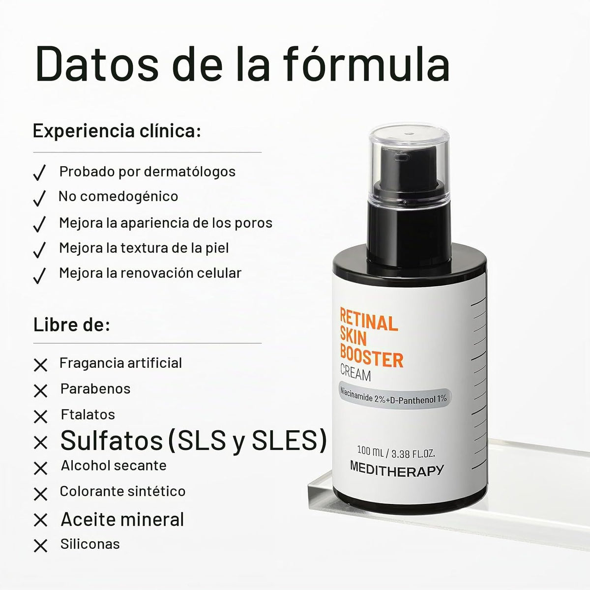 MEDITHERAPY Crema de refuerzo para la piel de retina blanca coreana...