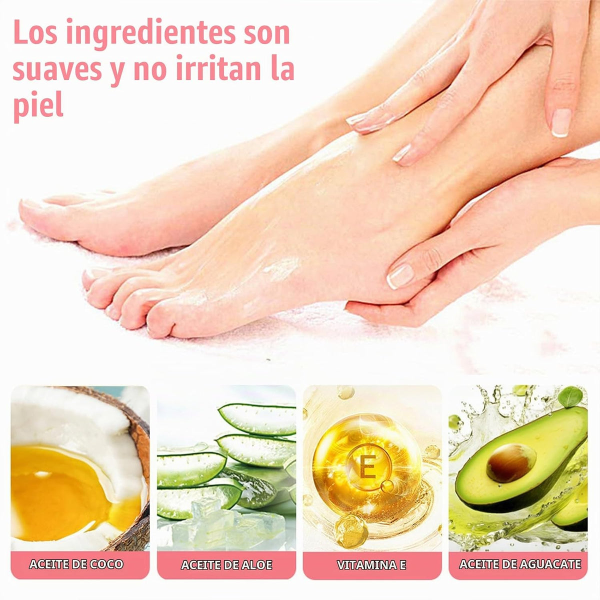 HJXUQIME Barra de prevención de grietas para pies, crema hidratante...